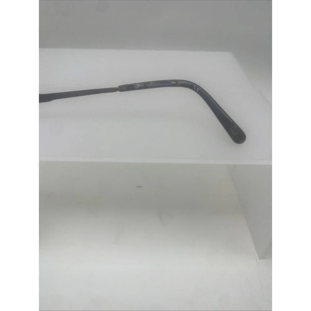 Carrera Eyeglasses FRAMES ONLY CA7574 Half Rim 145 Black 278 Safilo Porsche Car